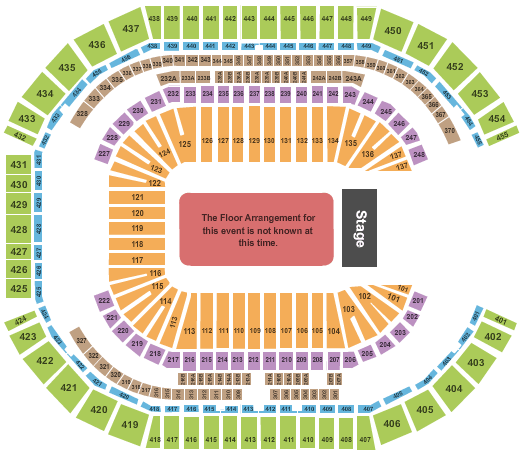 State Farm Stadium Chris Brown Seating Chart